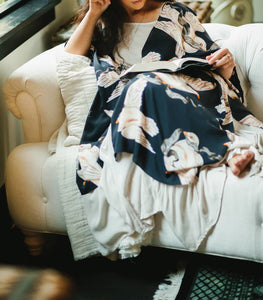 Luxury Art Duster Kimono Robe, multiple styles