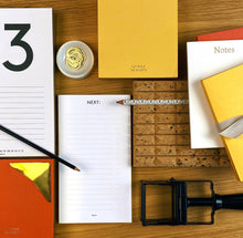 Load image into Gallery viewer, Brilliant Notepad with Gilded Edge