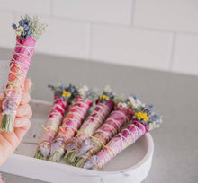 Load image into Gallery viewer, Floral Sage Bundle w/ Crystal, multiple styles