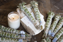 Load image into Gallery viewer, Floral Sage Bundle w/ Crystal, multiple styles