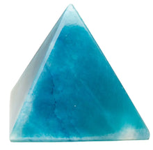 Load image into Gallery viewer, Blue Alabaster Pyramid
