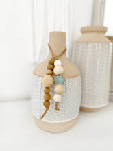 Load image into Gallery viewer, Sea Glass/Wood Bead Ornament/Gift Hang
