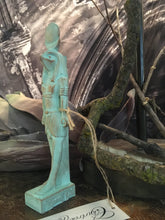 Load image into Gallery viewer, Verdigris Ra Statue