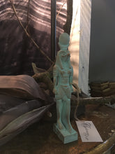 Load image into Gallery viewer, Verdigris Ra Statue