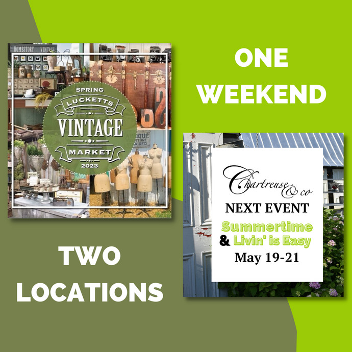 One Weekend, Two Locations!