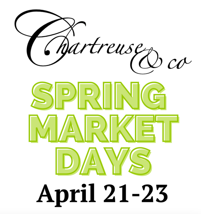 Spring Market Days Schedule