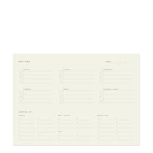 Load image into Gallery viewer, Weekly Meal Planner Notepad
