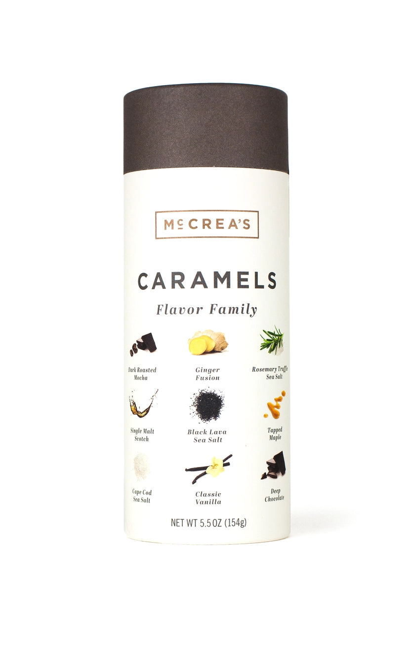 American-made Caramel Tube, multiple styles