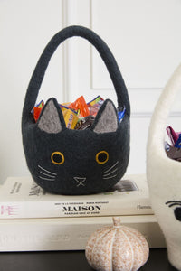 Felt Trick or Treat Basket, multiple styles