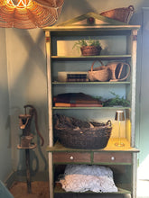 Load image into Gallery viewer, Antique European Green-Painted Cabinet
