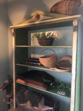 Load image into Gallery viewer, Antique European Green-Painted Cabinet
