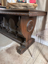 Load image into Gallery viewer, Walnut Trestle Console/Table
