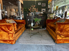 Load image into Gallery viewer, Velvet Henredon Loveseat
