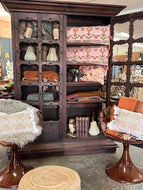 Spanish Mesh & Wood Cabinet