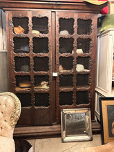 Load image into Gallery viewer, Spanish Mesh &amp; Wood Cabinet
