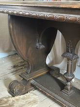 Load image into Gallery viewer, Walnut Trestle Console/Table
