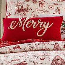 Load image into Gallery viewer, &quot;Merry&quot; Down Pillow
