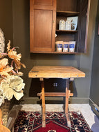 Antique Butcher Block Table