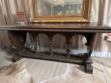 Load image into Gallery viewer, Walnut Trestle Console/Table
