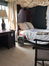 Load image into Gallery viewer, Carved Walnut Jacobean Armchair
