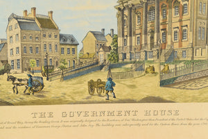 Vintage "The Government House" Art