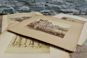 Vintage Roman Ruins Photograph in Matte, multiple styles