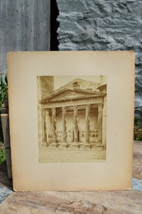 Vintage Roman Ruins Photograph in Matte, multiple styles
