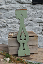 Load image into Gallery viewer, Antique Green Wooden Balusters, Set of 4
