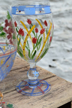 Load image into Gallery viewer, Mackenzie Childs-style Hand-painted Glass, multiple styles
