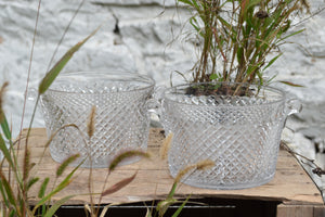 Vintage Fostoria Glass Ice Bucket/Bowl