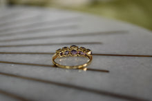 Load image into Gallery viewer, 10Kt Gold Amethyst Estate Ring
