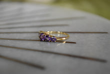Load image into Gallery viewer, 10Kt Gold Amethyst Estate Ring
