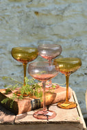 High-Stemmed Coupe Glass, multiple styles