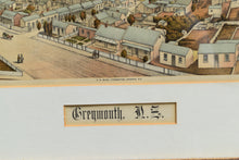 Load image into Gallery viewer, Vintage &quot;Greymouth, N.Z.&quot; Lithograph
