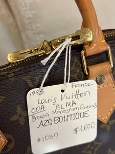 Louis Vuitton Alma Bag