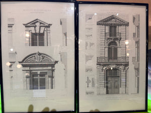 "Motifs Historiques" Architectural Steel Engraving, multiple styles