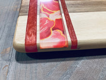 Load image into Gallery viewer, Cutting/Serving Board w/ Hand-poured Inlay, multiple styles
