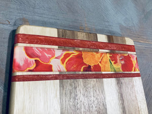 Cutting/Serving Board w/ Hand-poured Inlay, multiple styles