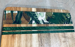 Cutting/Serving Board w/ Hand-poured Inlay, multiple styles