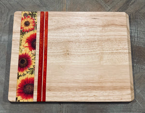 Cutting/Serving Board w/ Hand-poured Inlay, multiple styles