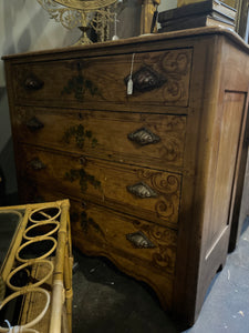 Hand-painted Chest of Drawers