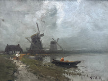 Load image into Gallery viewer, Antique Dutch Oil Painting
