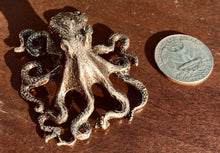 Load image into Gallery viewer, Miniature Brass Octopus Figurine
