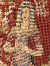 Load image into Gallery viewer, Framed Vintage Needlework Tapestry
