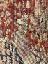 Load image into Gallery viewer, Framed Vintage Needlework Tapestry
