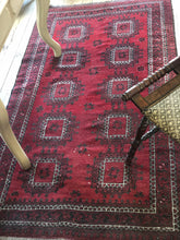 Load image into Gallery viewer, Vintage Afghan Rug

