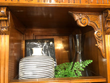 Load image into Gallery viewer, Gothic Revival Fruitwood Cabinet
