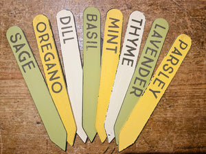 Rustic Herb Markers