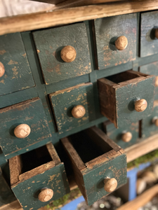 Green Chest of Drawers