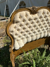 Load image into Gallery viewer, French Provincial Tufted Twin Bed
